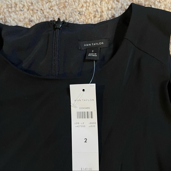 Ann Taylor Cold Shoulder Shift Dress - Picture 3 of 5